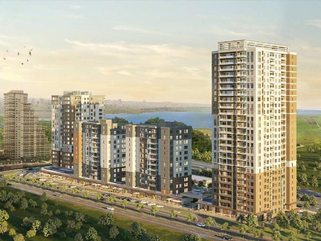 Widok na jezioro, basen, sauna, balkon – apartament w Avcilar