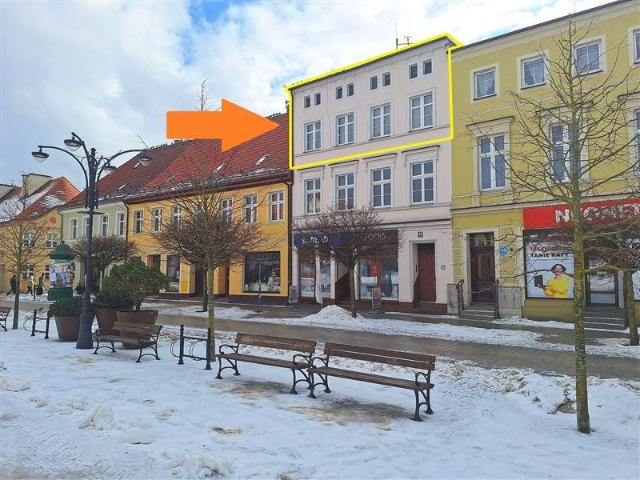 Widok na rynek Darłowa, 4 pokoje, balkon, piwnica