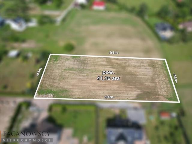 Widokowa działka budowlana 4116 m2 w Górnej Wsi