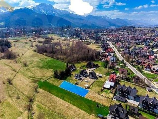 Widokowa działka w Zakopanem 1025 m² z mediami