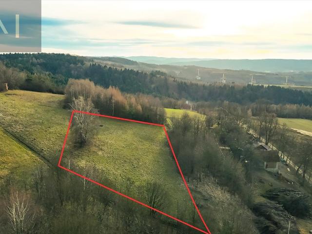 Widokowa działka 3400 m² z WZ, blisko S19, Żarnowa