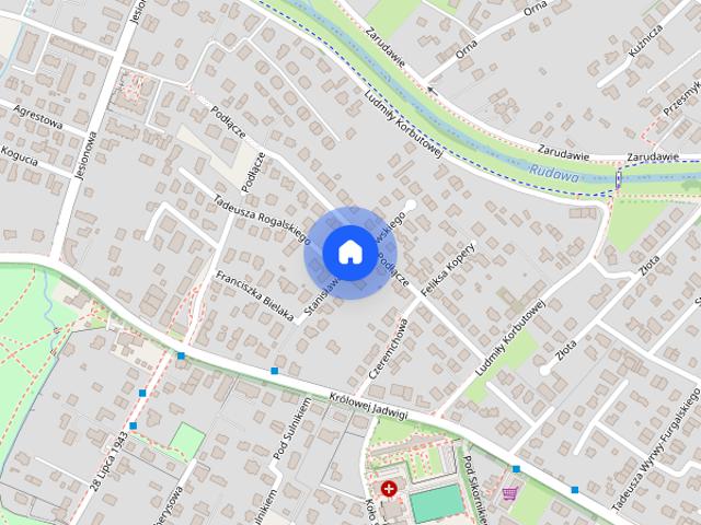 Świeżo po remoncie 3 pokojowe na poddaszu w centrum Woli Justowskiej