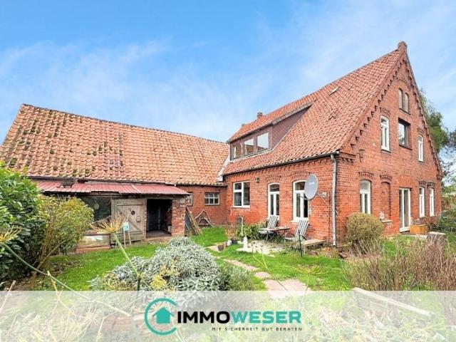 Wieder verfügbar! Großes Grundstück, großer Traum! Resthof für sanierungsfreudige Visionäre
