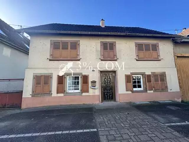Wilwisheim 67270 Achat / Vente maison 4 pièces t4