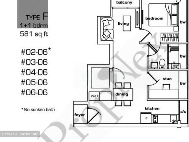 Wilkie 80 D9, Apartment
