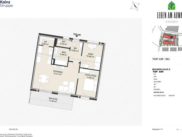 Willkommen in Ihrer neuen 3 Zimmer Traumwohnung!