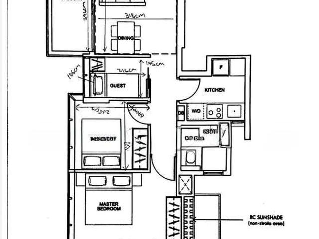 Wilshire Residences D10, Apartment