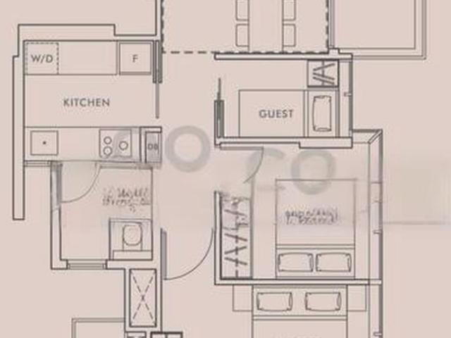 Wilshire Residences D10, Apartment