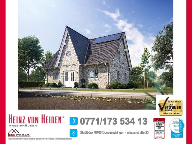 Wir bauen Ihr Einfamilienhaus, Stein auf Stein zum Festpreis!