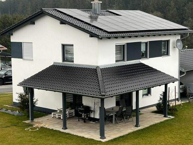 Wir errichten auf Ihrem Grundstück in Massivbauweise: Einfamilienhaus mit Satteldach für die junge Familie in Oberschneiding