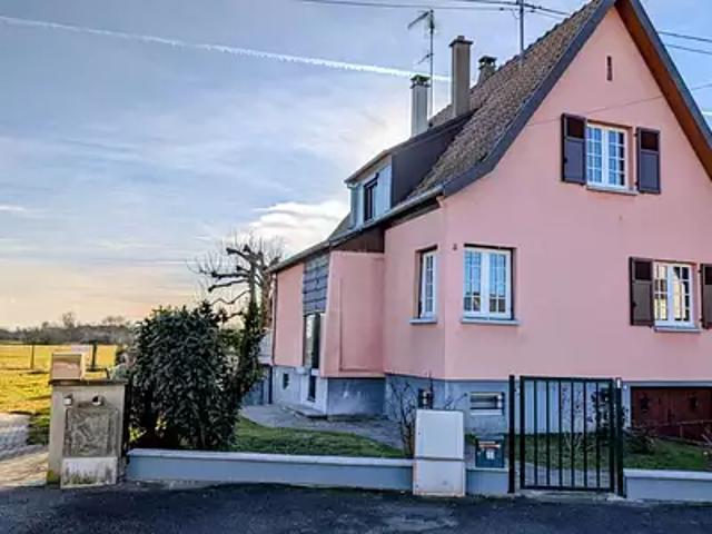 Wittenheim 68270 Achat / Vente maison 5 pièces t5 jardin terrasse
