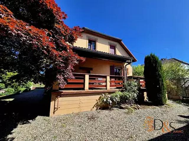 Wittenheim 68270 Achat / Vente maison 7 pièces t7 terrasse parking