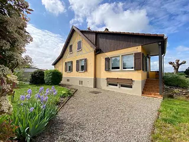 Wittelsheim 68310 Achat / Vente maison 6 pièces t6 terrasse cave