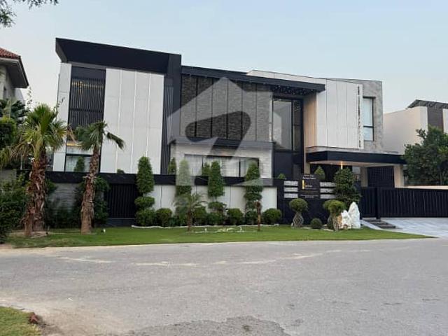 With 15 KW Solar System 21 Marla Fully Furnished Designer Bungalow On Top Location Of Phase 5 DHA Lahore For Sale