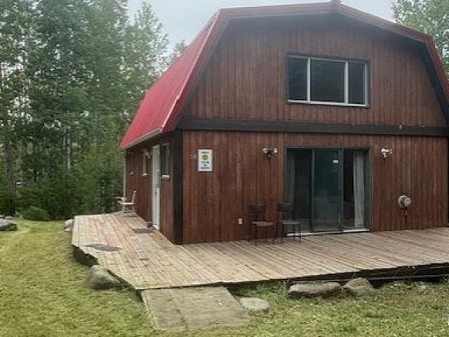 Wizard Lake Semi Waterfront Lot With Cabin In Wizard Heights