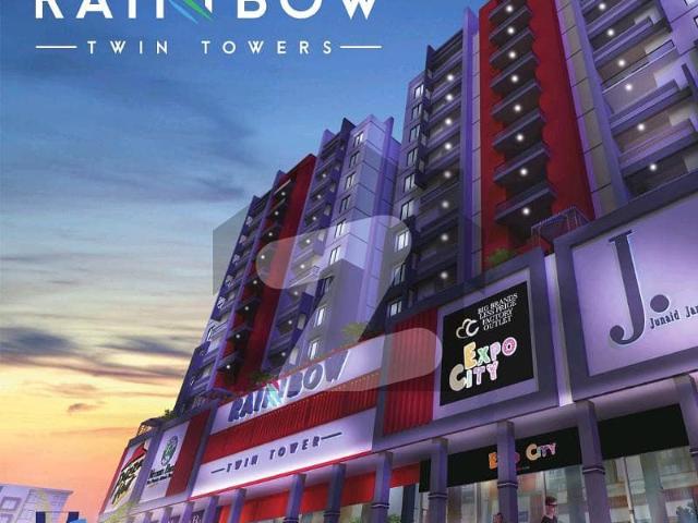 Wonderful Flats For Sale In Rainbow Twin Towers Adjacent To Rainbow Sweet Homes And Rainbow Classic Homes Shahnawaz Society Sector 51 A Scheme 33 Karachi