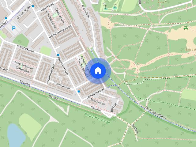 Woning aan de De Kwinkelier te Bilthoven