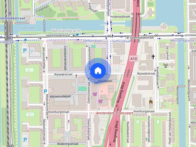 Woning aan de Rijswijkstraat te Amsterdam