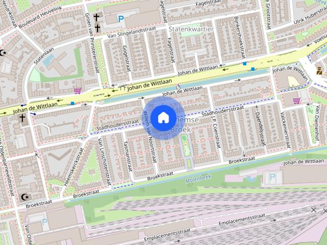 Woning aan de Stadhoudersstraat te Arnhem