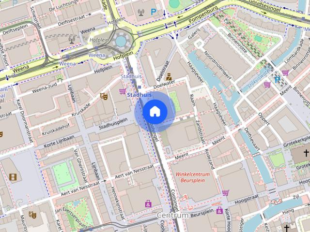 Woning aan de 's Gravendijkwal te Rotterdam
