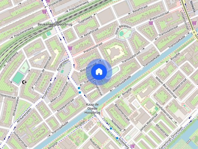 Woning aan de Transvaalstraat te Amsterdam