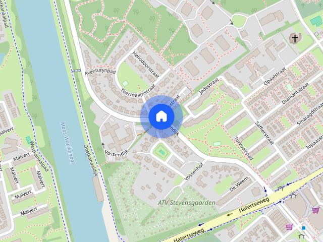 Woning aan de Vossendijk te Nijmegen