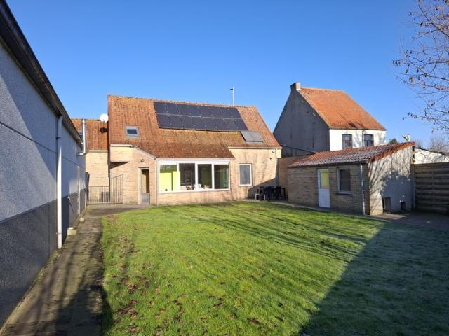 Woning met loods