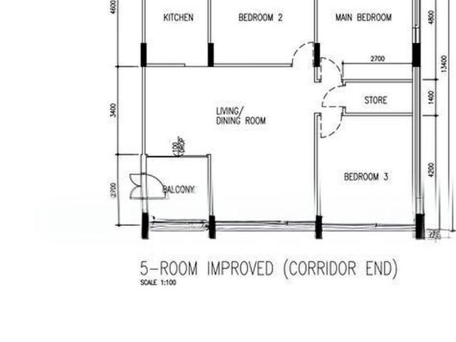 Woodlands Street 32 Woodlands, HDB 5 Rooms