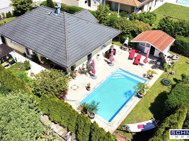 Wohlfühl Bungalow mit Pool in idyllischer Lage