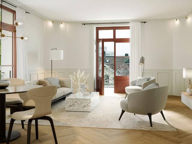 Wohn Exzellenz in Bern, Fernsicht vom Kanonenweg | dreamo. Ch