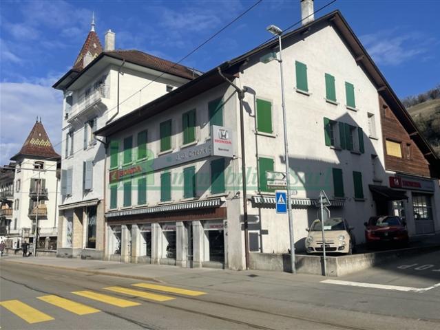 Wohn und Geschäftshaus in Bex