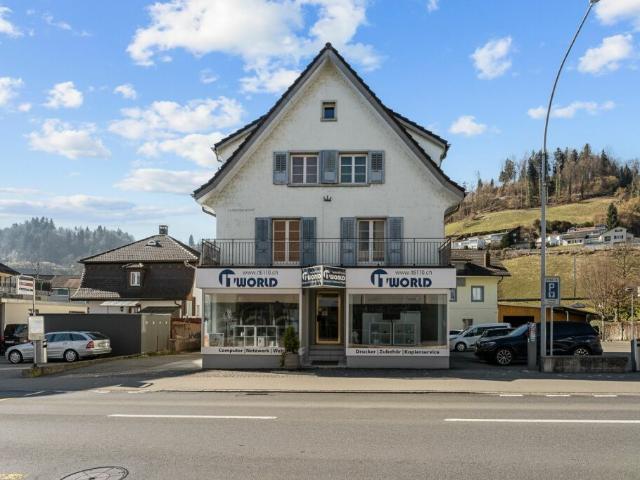 Wohn und Geschäftshaus in Zentrumslage von Wolhusen