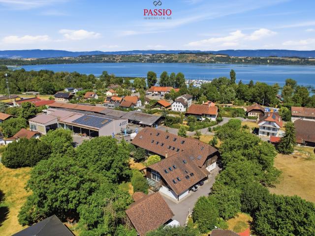 Wohn und Gewerbeliegenschaft mit Entwicklungspotenzial am Murtensee