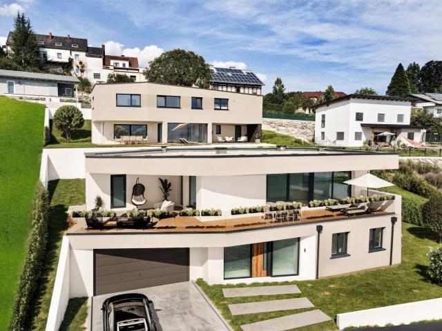 Wohnen am Alpenblick, 2 Neubauten in Bad Kreuzen Haus 1 bereits verkauft!