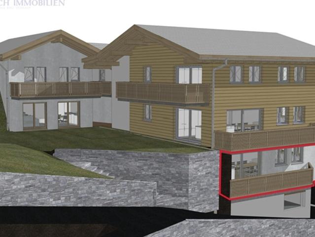 Wohnen am Fusse Berge – 3.5 Zimmer Wohnung im Erdgeschoss, Fiesch