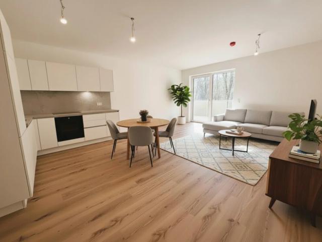 Wohnen am Waldrand – Stadt und Naturnähe in perfekter Balance! 2 Zimmer Wohnung mit großem Abstellraum, Schrankraum und neuer Einbauküche!