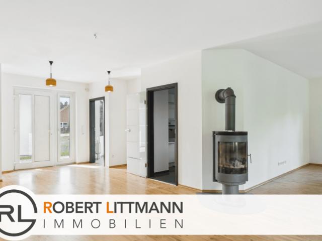 Wohnen auf einer Ebene Moderner Bungalow mit großem Garten in Rethem