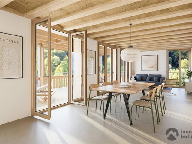 Wohnen im Baumgarten Holzbau mit Charme und Weitblick