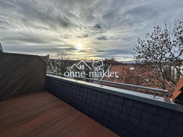 Wohnen im beliebtesten Viertel Leipzigs: Einraumwohnung mit Ausblick aufs Waldstraßenviertel