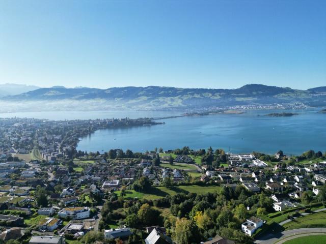 Wohnen im Paradies Baulandparzellen an bester Lage in Jona