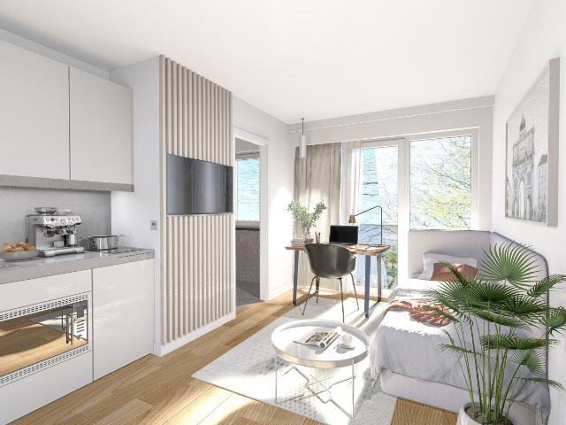 Studio Apartment mit Vermietungsgarantie in München Aubing + Ideal als Kapitalanlage