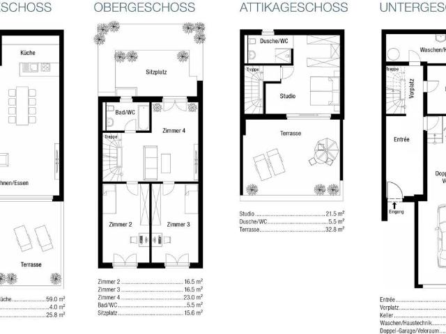Wohnen mit Mehrwert: Terrassenhaus in Wila – ruhig, grün, ideal gelegen | dreamo. Ch