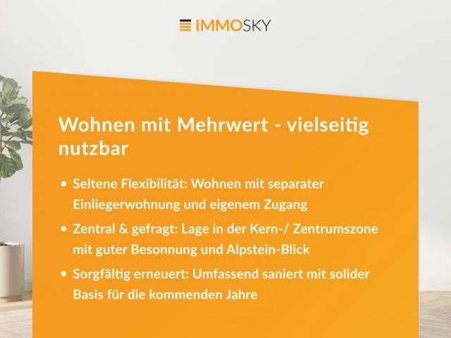 Wohnen mit Mehrwert vielseitig nutzbar