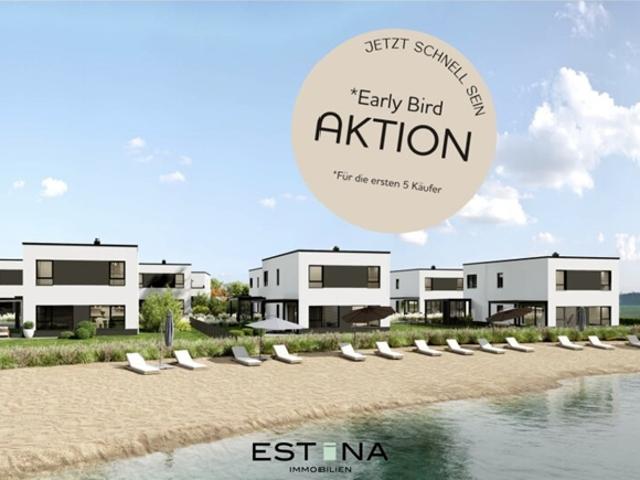 Wohnen mit Urlaubsflair – direkt am See und ganzjährig genießbar