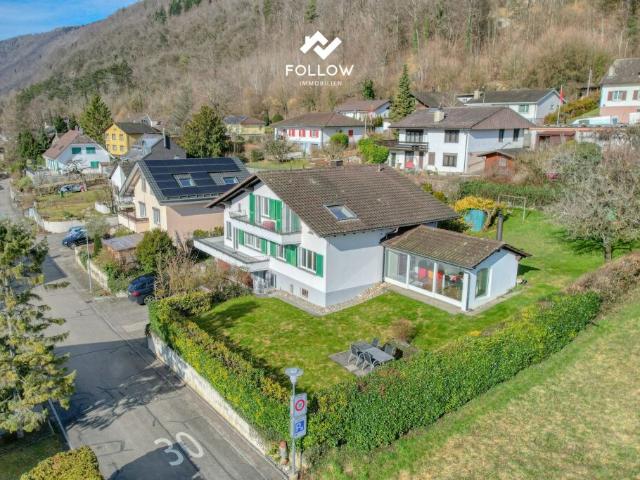 Wohnen mit Weitblick, Zweifamilienhaus an bester Hanglage
