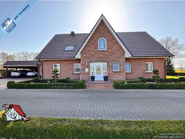 Wohnen mit Weitblick in Ramsloh – Ein /Zweifamilienhaus mit viel Raum und Natur zum Genießen!