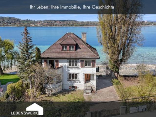 Wohnen, wo andere Urlaub machen – Haus mit Seezugang, Steckborn TG