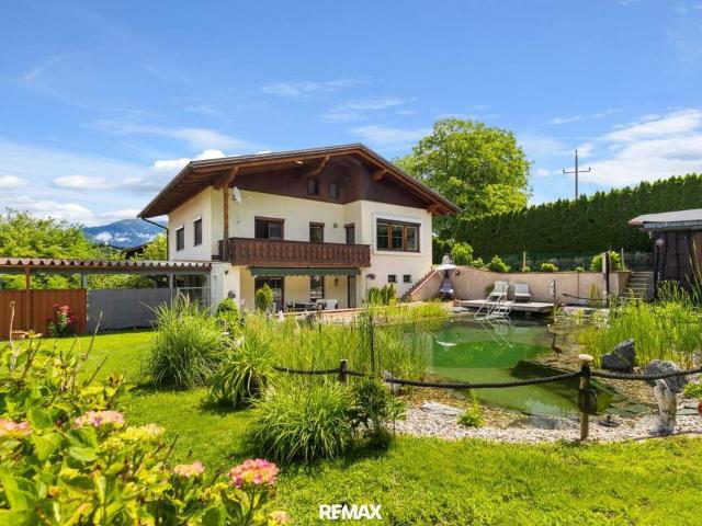 Wohnen wie im Urlaub – Gepflegtes Wohnhaus mit Naturschwimmteich in Baldramsdorf