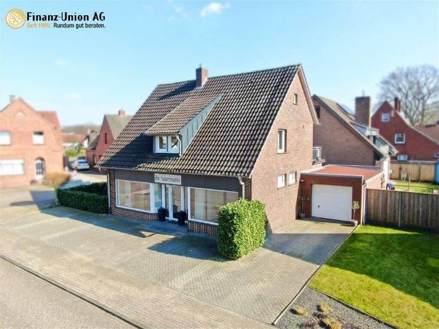 Kapitalanlage in Bestform Wohn und Geschäftshaus in Nordhorn in ausgezeichnetem Zustand!