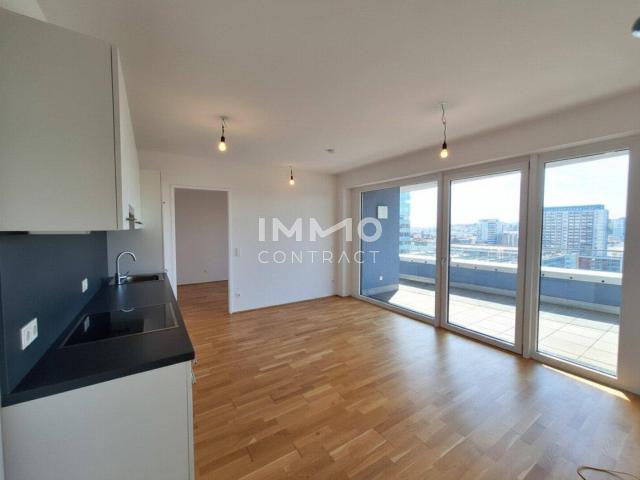 Wohnen über den Dächern von Linz KOMPAKTE 2 Zi Wohnung mit Blick zur GRÜNEN MITTE!